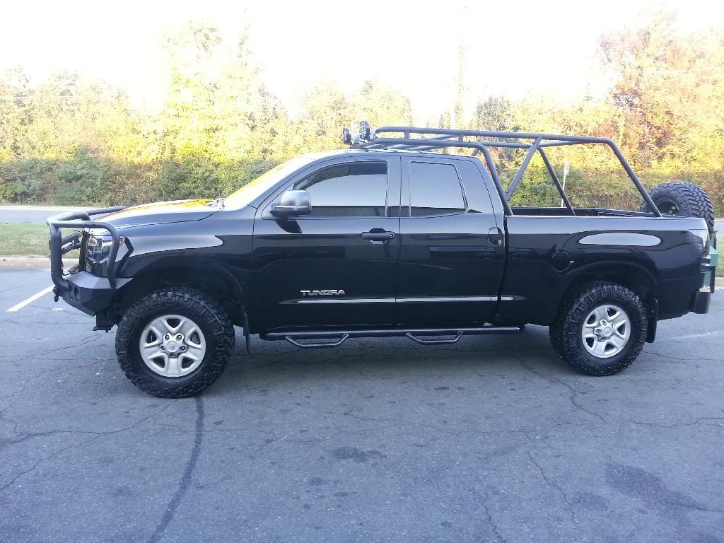 Body armor cargo basket and sports rack system for sale Toyota Tundra